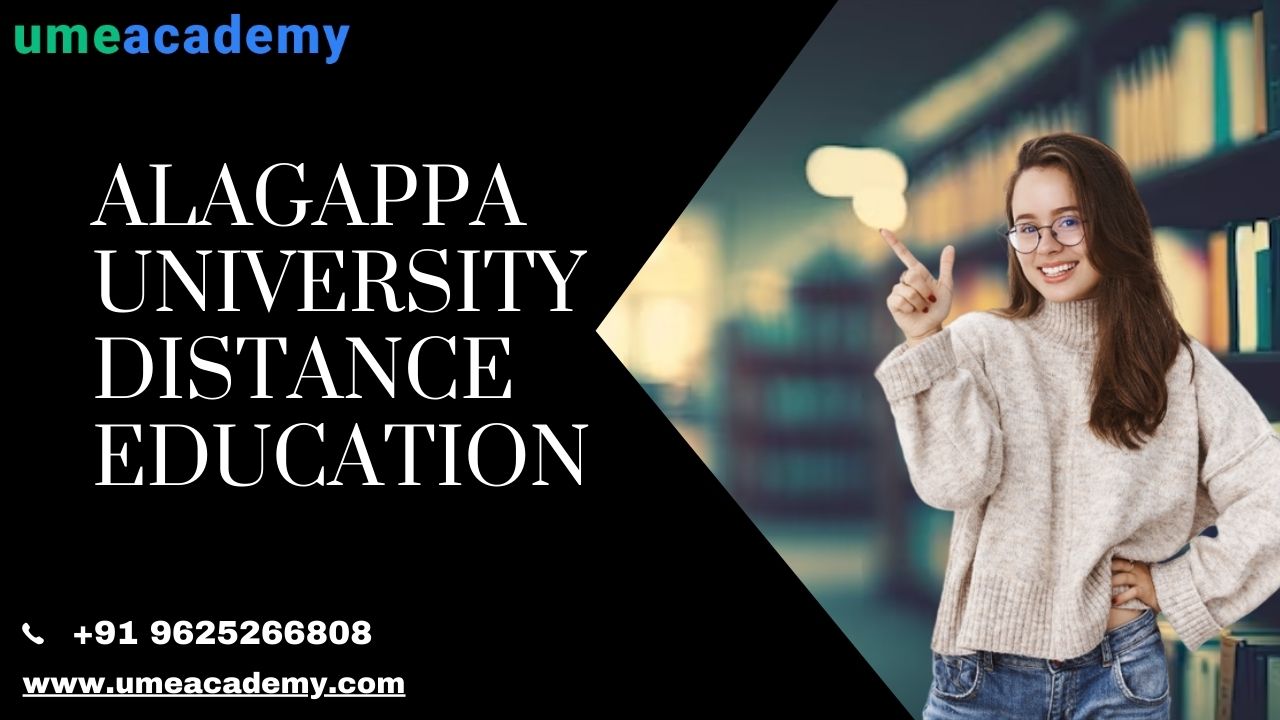 Alagappa University Distance Education